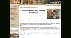 Desktop Screenshot of nativeamericancraftssupplies.com
